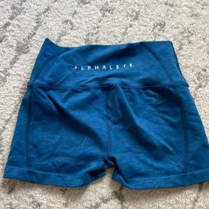 Alphalete blue shorts